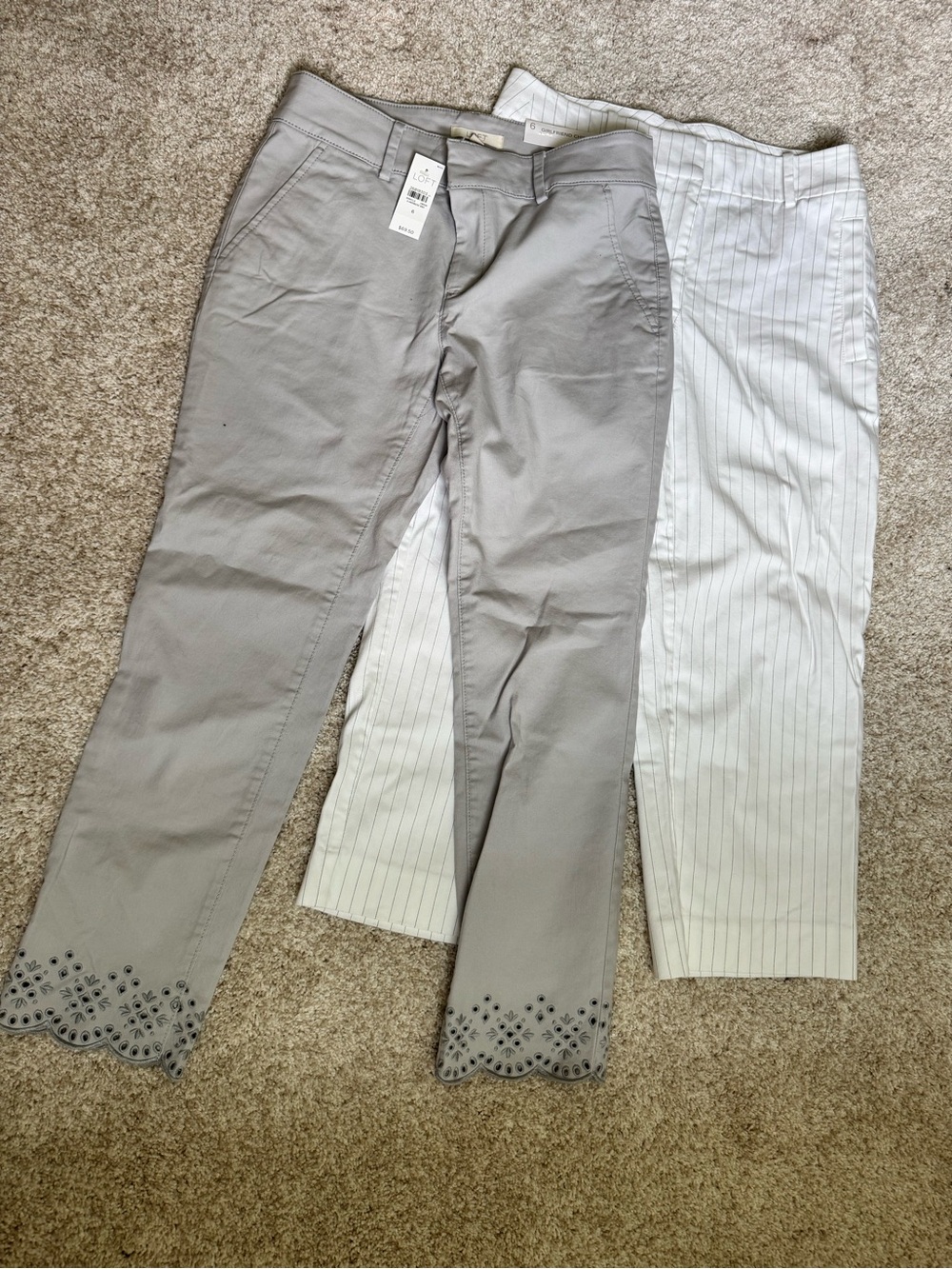 Bundle of NWT Loft and Chicos Pants- Size 6